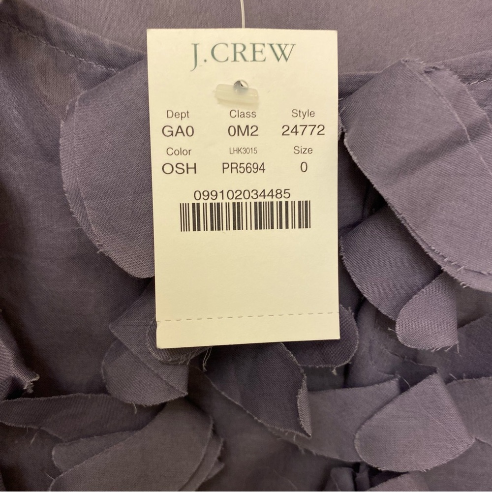 J.Crew Purple Sleeveless Top Size 0 - Picture 4 of 7